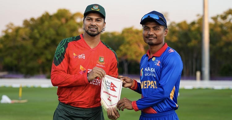 জয়ে ফেরার লক্ষ্যে টস জিতে ব্যাটিংয়ে বাংলাদেশ