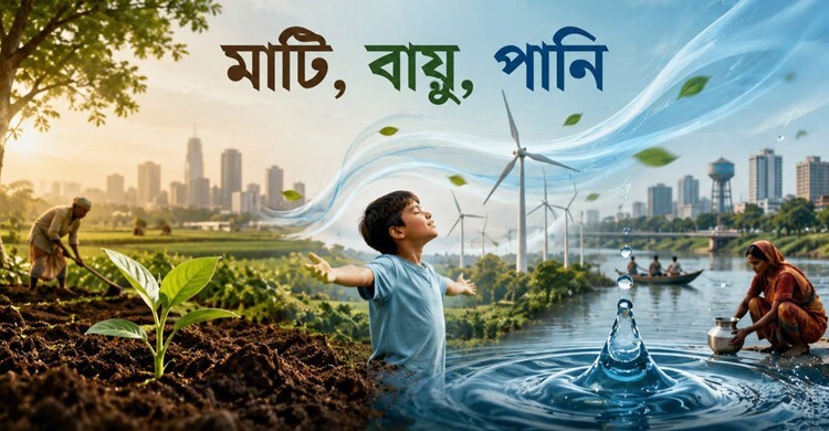 প্রকৃতির তিনটি উপাদান জীবনের অবিচ্ছেদ্য অংশ