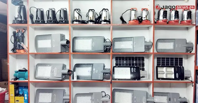 জ্বালানি সংকটের মধ্যে সোলার পণ্যের বিক্রি চাঙা