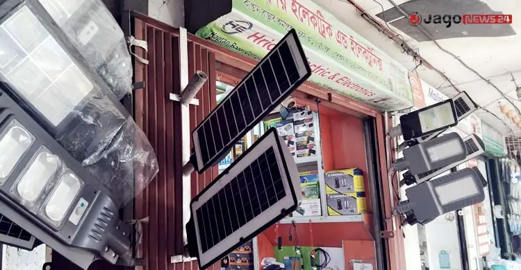 জ্বালানি সংকটের মধ্যে সোলার পণ্যের বিক্রি চাঙা