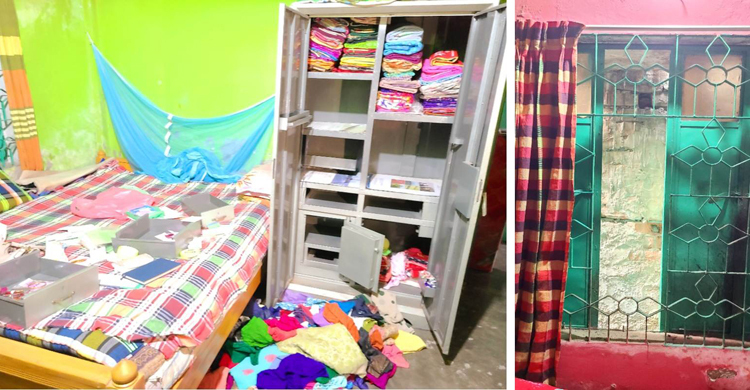 স্কুলশিক্ষিকার বাড়িতে ৪ লাখ টাকার মালামাল চুরি