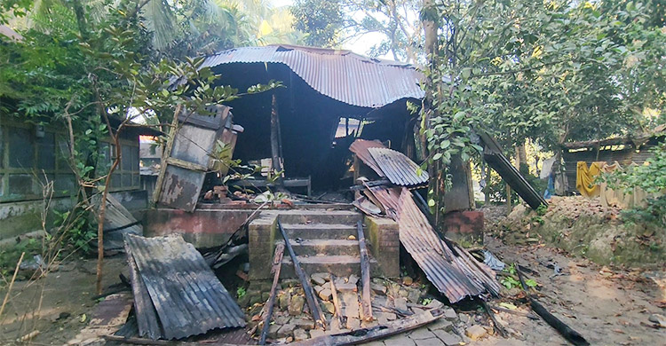ঘরে আগুন, বিছানাতেই পুড়ে ছাই বৃদ্ধা