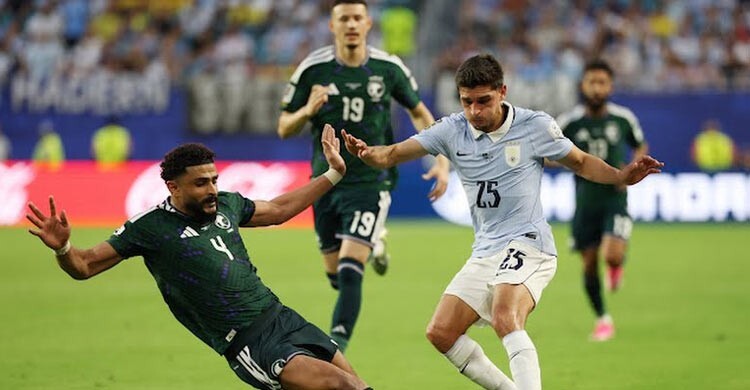 এবার উরুগুয়েকে রুখে দিলো সৌদি আরব