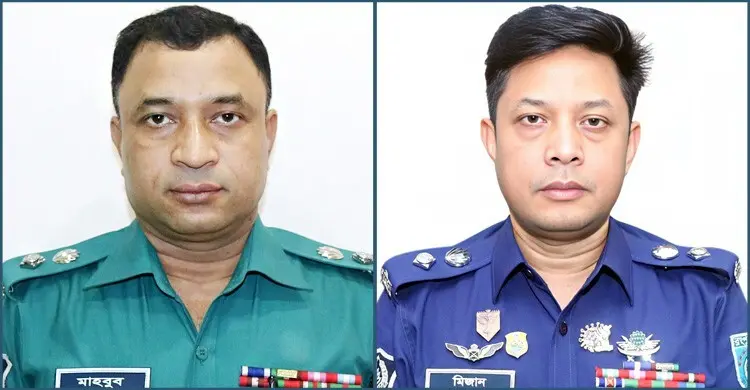 ফেনী ও পঞ্চগড়ের ২ আলোচিত এসপিকে প্রত্যাহার