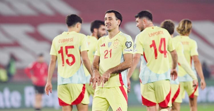 শতভাগ জয়ে বিশ্বকাপের দরজায় স্পেন