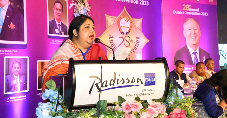 স্মার্ট বাংলাদেশ বিনির্মাণে লায়ন্স সদস্যদের ভূমিকা রাখতে হবে