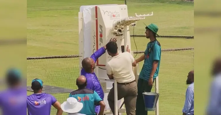 প্রথমবার স্পিন অনুশীলনের ‘মেশিন’ এলো বাংলাদেশে, দাম কত?