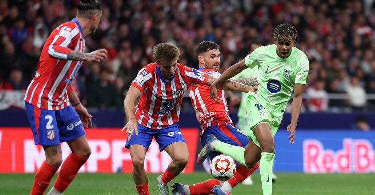 Barcelona oust Atletico to set up Clasico Copa del Rey final