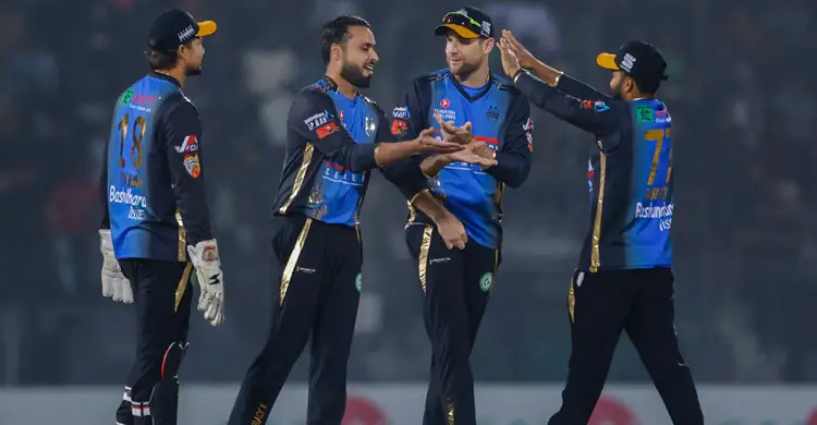 সিলেটের উত্তাল গ্যালারি চুপ করিয়ে জিতলো রংপুর