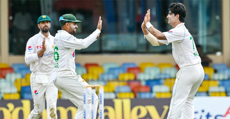 নাসিম-আবরারের তোপে ১৬৬ রানেই অলআউট শ্রীলঙ্কা