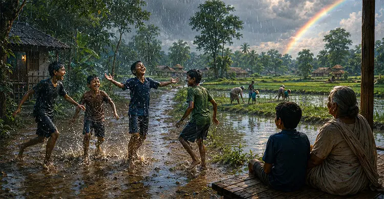 আষাঢ়ের প্রথম বৃষ্টি