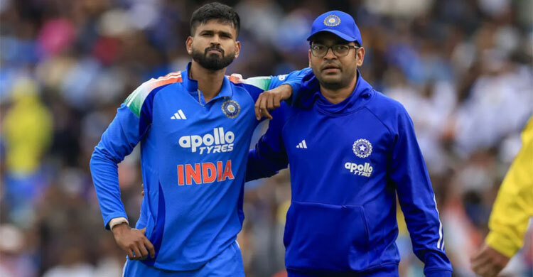 গুরুতর আঘাত পেয়ে সিডনিতে হাসপাতালে ভর্তি স্রেয়াশ আয়ার