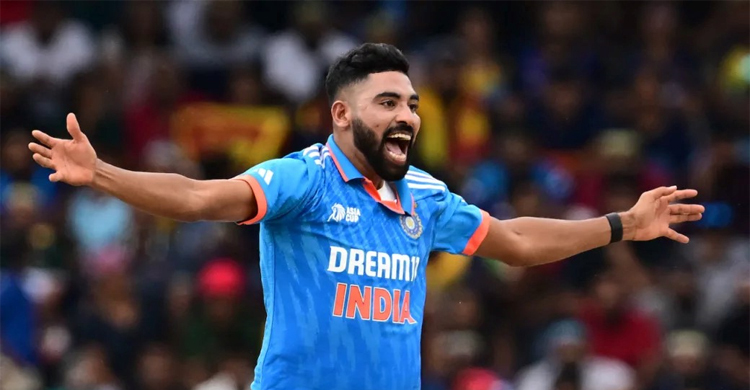 এক লাফে ওয়ানডে র‍্যাংকিংয়ের শীর্ষে সিরাজ