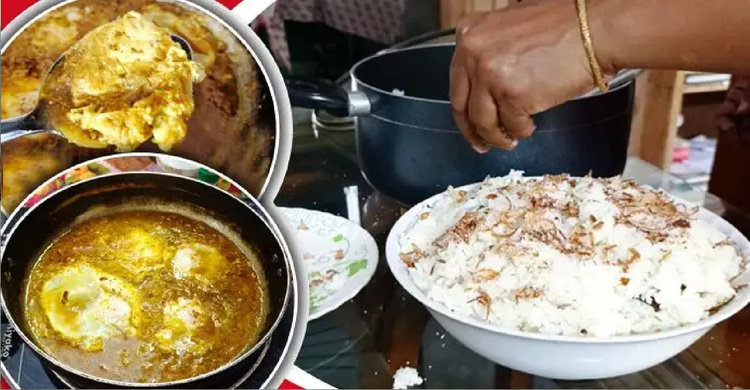 আধুনিকতার ছোঁয়ায় হারিয়ে যাচ্ছে দিনাজপুরের মহাজনি মিষ্টি পোলাও-ডিম তেলানি