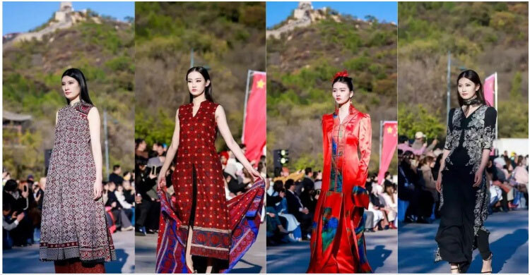 চীনের মহাপ্রাচীরে পাকিস্তানের সঙ্গে প্রথম ফ্যাশন শো