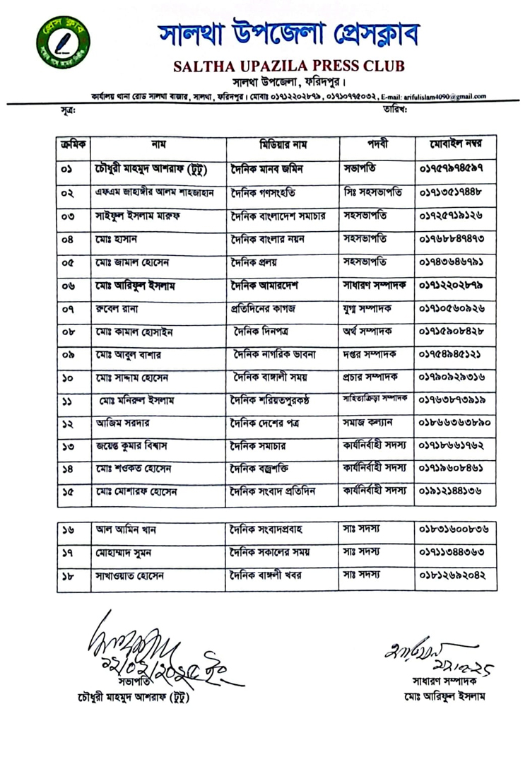 গ্রেফতার এড়াতে প্রেসক্লাব গঠন করলেন শ্রমিকলীগ নেতা