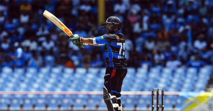 সিপিএলে ব্যাট হাতে সাকিব ঝড়েও জিততে পারলো না অ্যান্টিগা