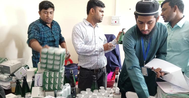 অনুমোদনহীন ওষুধ রাখায় তিয়ানশির অফিস সিলগালা