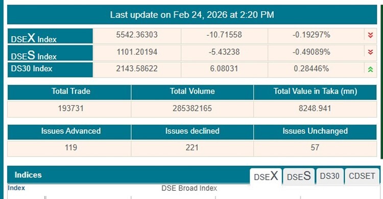 বড় উত্থানের পর শেয়ারবাজারে ফের দরপতন