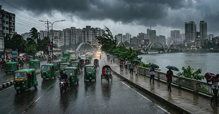 দুপুরের মধ্যে ঢাকাসহ ১৭ অঞ্চলে ৬০ কিমি বেগে ঝড়ের শঙ্কা