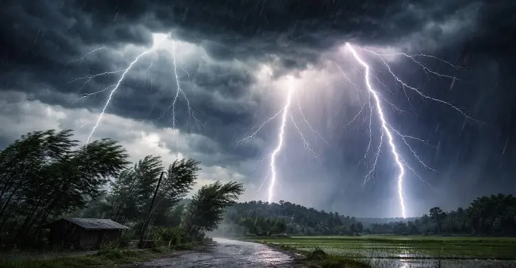 দেশের তিন অঞ্চলে ৮০ কিমি বেড়ে ঝড়ের শঙ্কা, রংপুরে হতে পারে বজ্রপাত