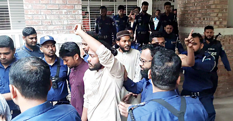 বৈষম্যবিরোধী ছাত্র আন্দোলনের সাবেক নেতাসহ দুজন রিমান্ডে, কারাগারে ৫