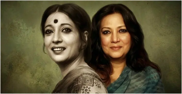 মায়ের জন্মদিনে সোনালি দিনে ফিরে গেলেন সুচিত্রা সেনের মেয়ে মুনমুন