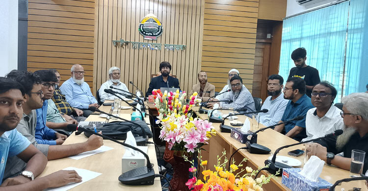 শাকসুর চার নির্বাচন কমিশনারের পদত্যাগ ভুল বোঝাবুঝি: উপাচার্য