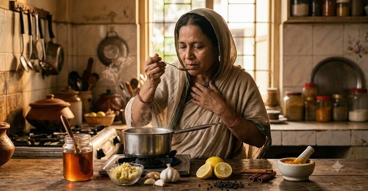কাশিতে ভুগছেন? সমাধান আছে আপনার রান্নাঘরেই
