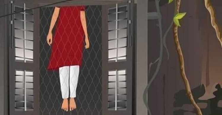 বসতঘরে ঝুলছিল গৃহবধূর মরদেহ