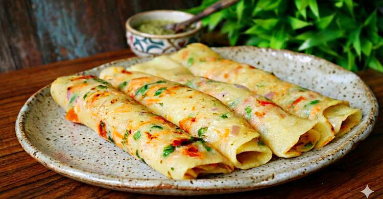 নাস্তায় ভিন্ন স্বাদ, বানান সুজির ডোসা বা রুটি