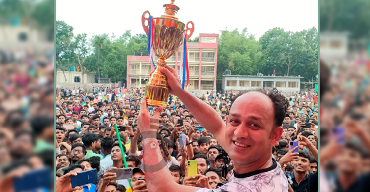 এসেছিলেন খেলতে, ফেরার সময় ঝড়ে ক্ষতিগ্রস্তদের দিয়ে গেলেন উপহার