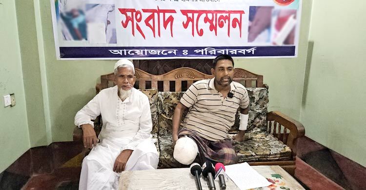 তারেক রহমানের কাছে বিচার দিলেন দলীয় কর্মীদের হাতে পা হারানো সুমন