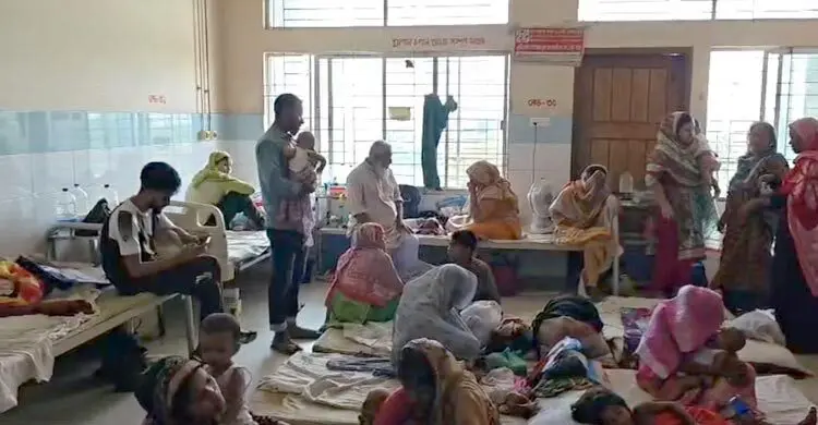 সুনামগঞ্জের হাসপাতালে বেড়েছে শিশু রোগীর সংখ্যা