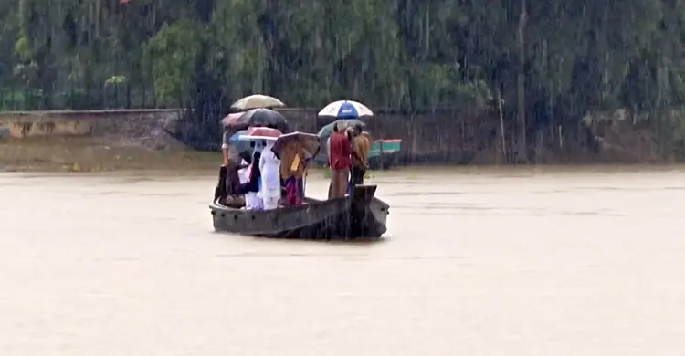 সুনামগঞ্জে বছরের সর্বোচ্চ বৃষ্টি, বাড়ছে নদনদীর পানি