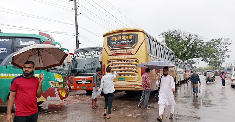 সুনামগঞ্জে শ্রমিক-শিক্ষার্থী দ্বন্দ্বে পরিবহন ধর্মঘট, দুর্ভোগ