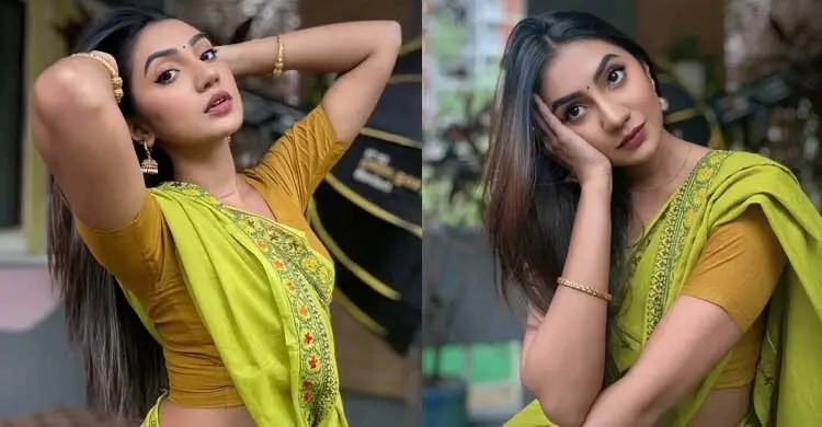 মেঘলা দিনে রিফ্রেশিং লুকে অপরূপ সুনেরাহ