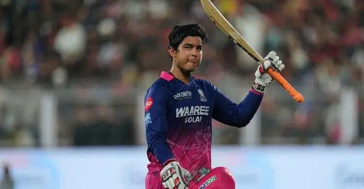 কোহলিদের পিটিয়ে অরেঞ্জ ক্যাপ দখলে নিলো সূর্যবংশি