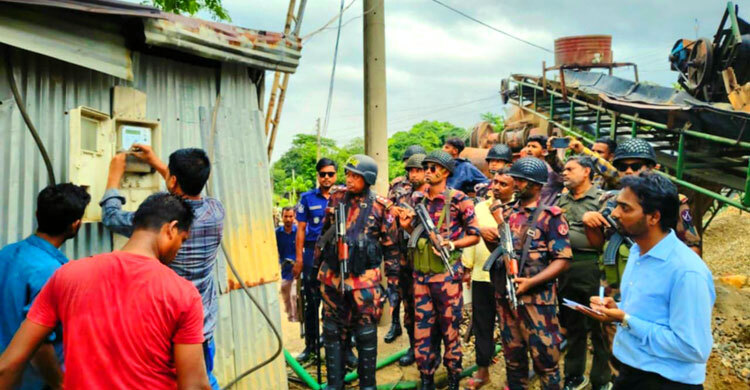 সিলেটে আরও ৬৭ পাথর ভাঙার মেশিনের বিদ্যুৎ সংযোগ বিচ্ছিন্ন