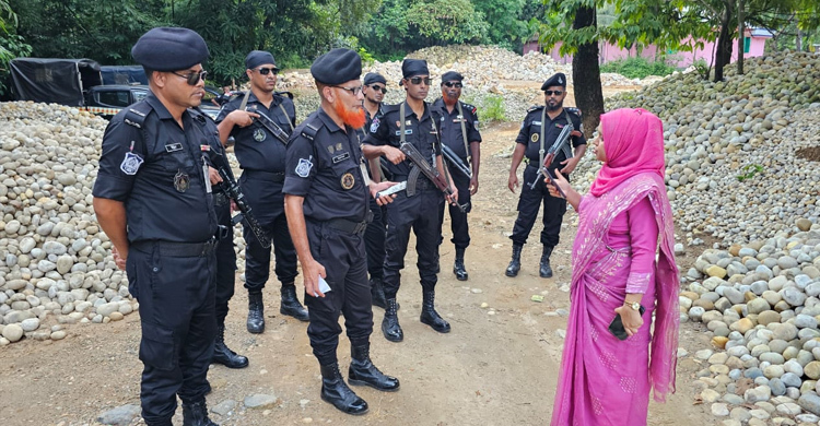 জাফলং থেকে লুট হওয়া ১৫ হাজার ঘনফুট পাথর জব্দ