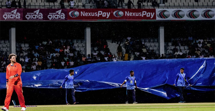 আবারও বৃষ্টি, আবারও বন্ধ খেলা