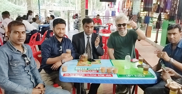 সিলেটে ভ্রমণে মুগ্ধ গ্রিক আইনজীবী