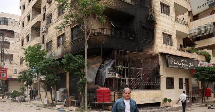 Israel launches airstrikes near Syria’s presidential palace