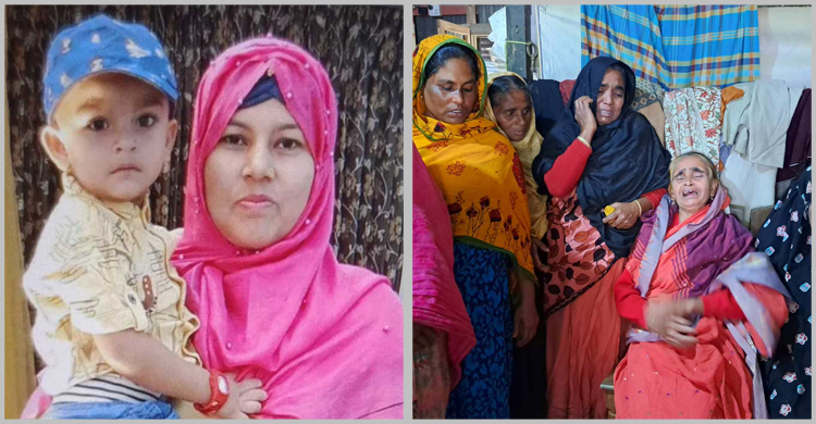 আটকা পড়ায় বের হতে পারেননি পপি, ছেলেসহ দগ্ধ হয়ে মৃত্যু