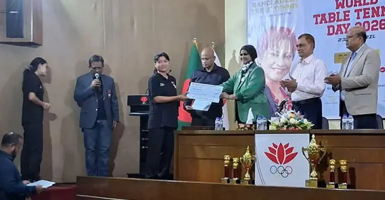 টেবিল টেনিসে আনন্দঘন সন্ধ্যা, কিংবদন্তি লিনুকে সংবর্ধনা