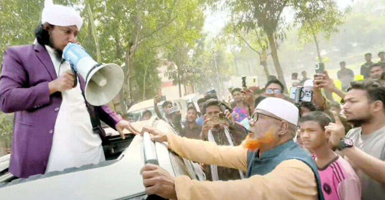 গিয়াস উদ্দিন তাহেরির নির্বাচনি প্রচারণায় বাধার অভিযোগ