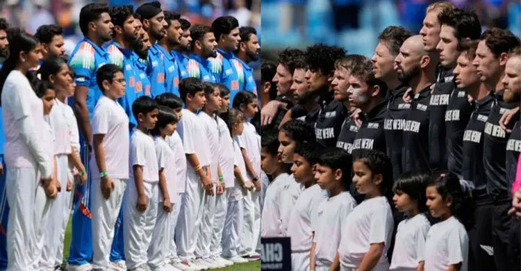 যে একাদশ নিয়ে ফাইনাল খেলছে ভারত-নিউজিল্যান্ড