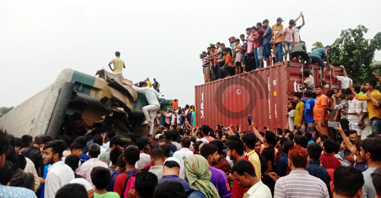 ভৈরবে ট্রেন দুর্ঘটনায় নিহত কিশোরের পরিচয় মিলেছে