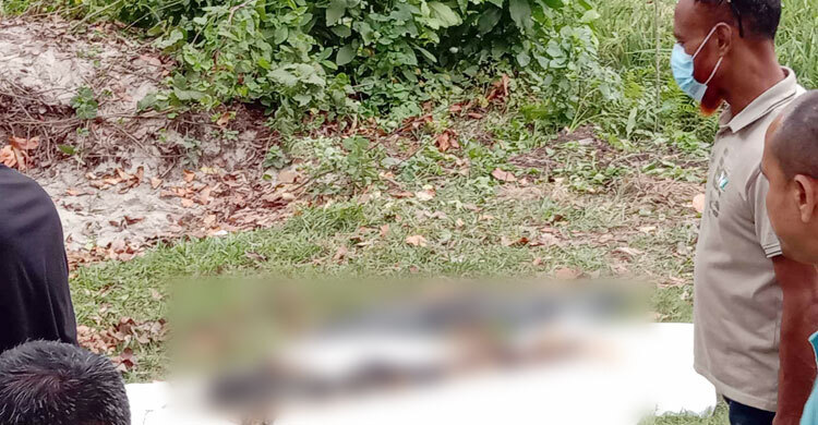 ধানক্ষেতে পাওয়া গেলো মানুষের কঙ্কাল