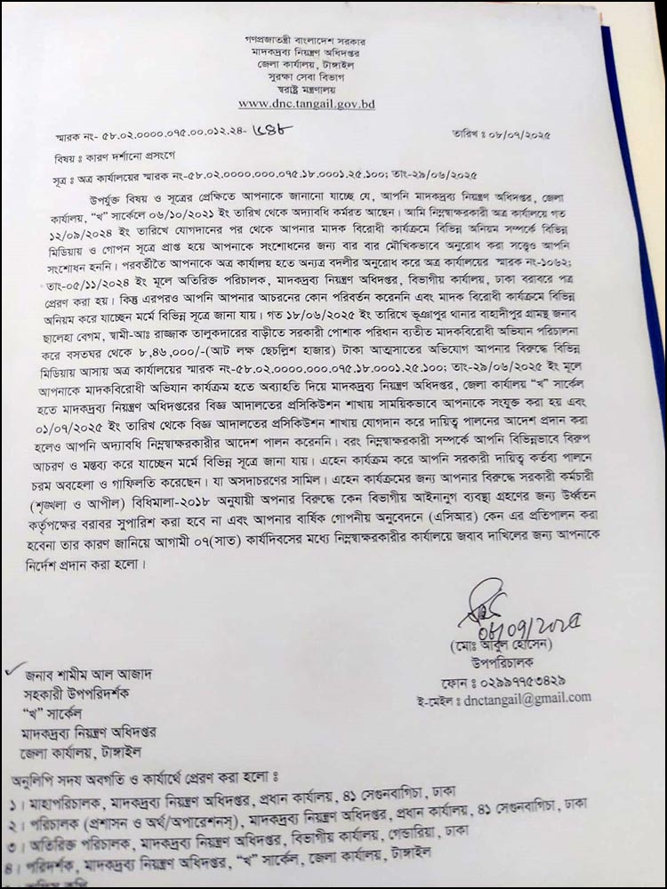 মাদকবিরোধী অভিযানে গিয়ে লুটের ঘটনায় ধরাছোঁয়ার বাইরে ‘মূলহোতা’